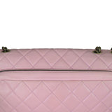 Chanel CC Crown Flap Bag wear