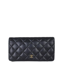 Chanel CC Yen Wallet Front