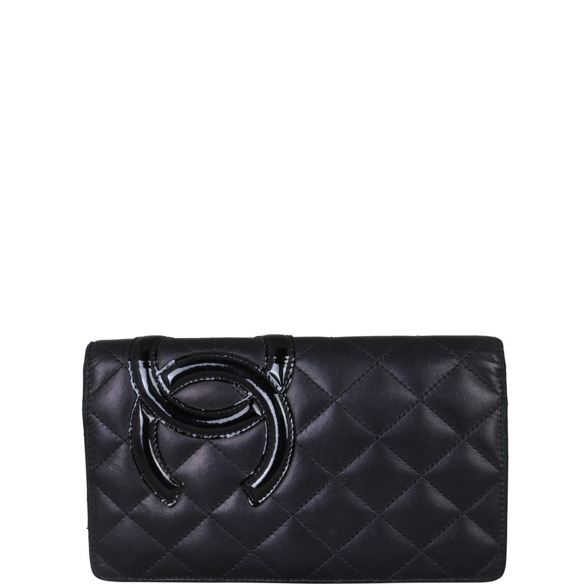 Chanel Ligne Cambon Yen Wallet Front