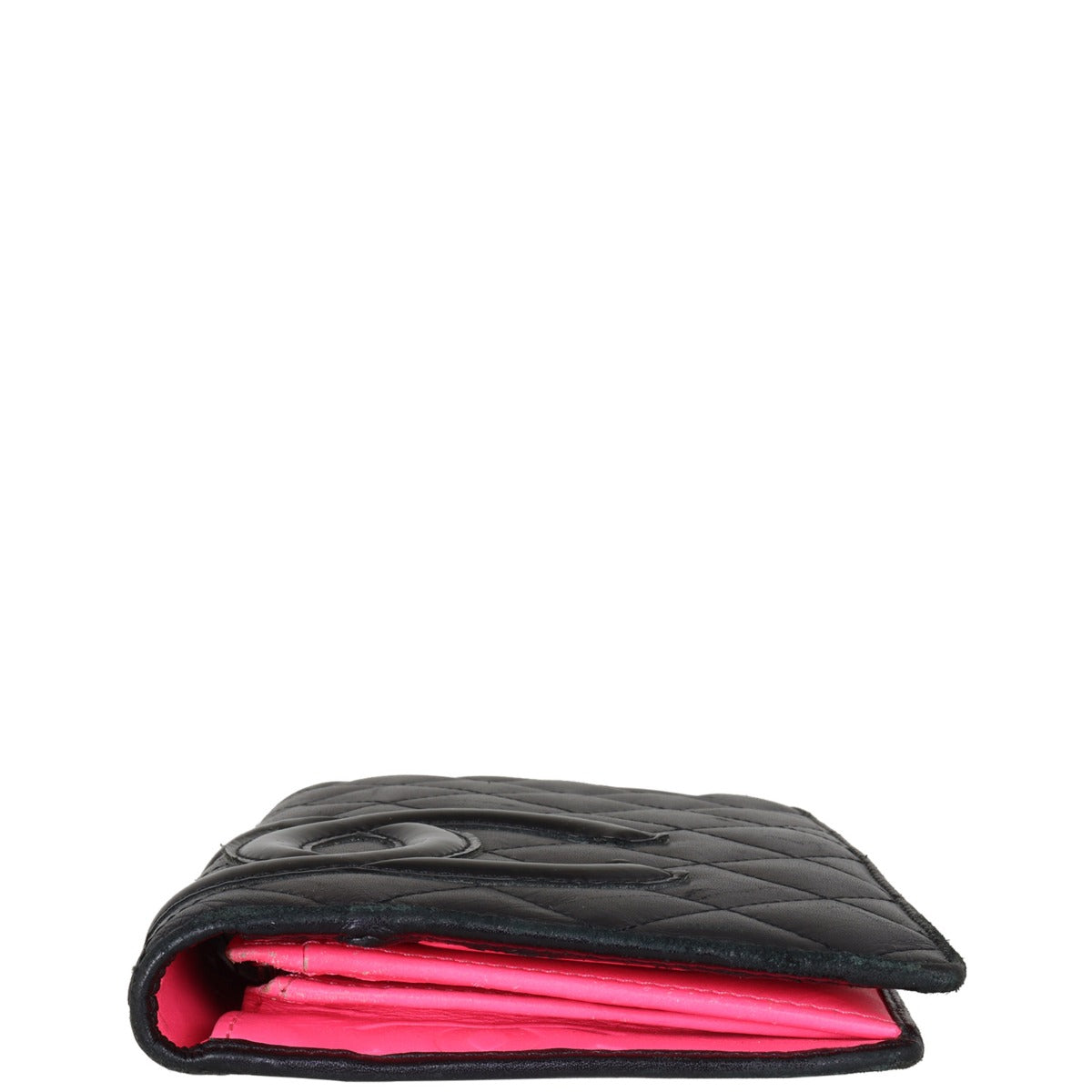 Chanel Ligne Cambon Yen Wallet Side