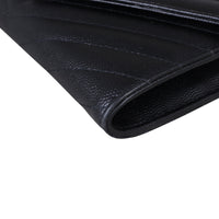 Saint Laurent Cassandre Large Flap Wallet Corner Close Up