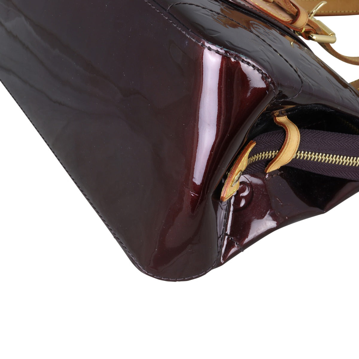 Louis Vuitton Rosewood Avenue Monogram Vernis Corner Close Up