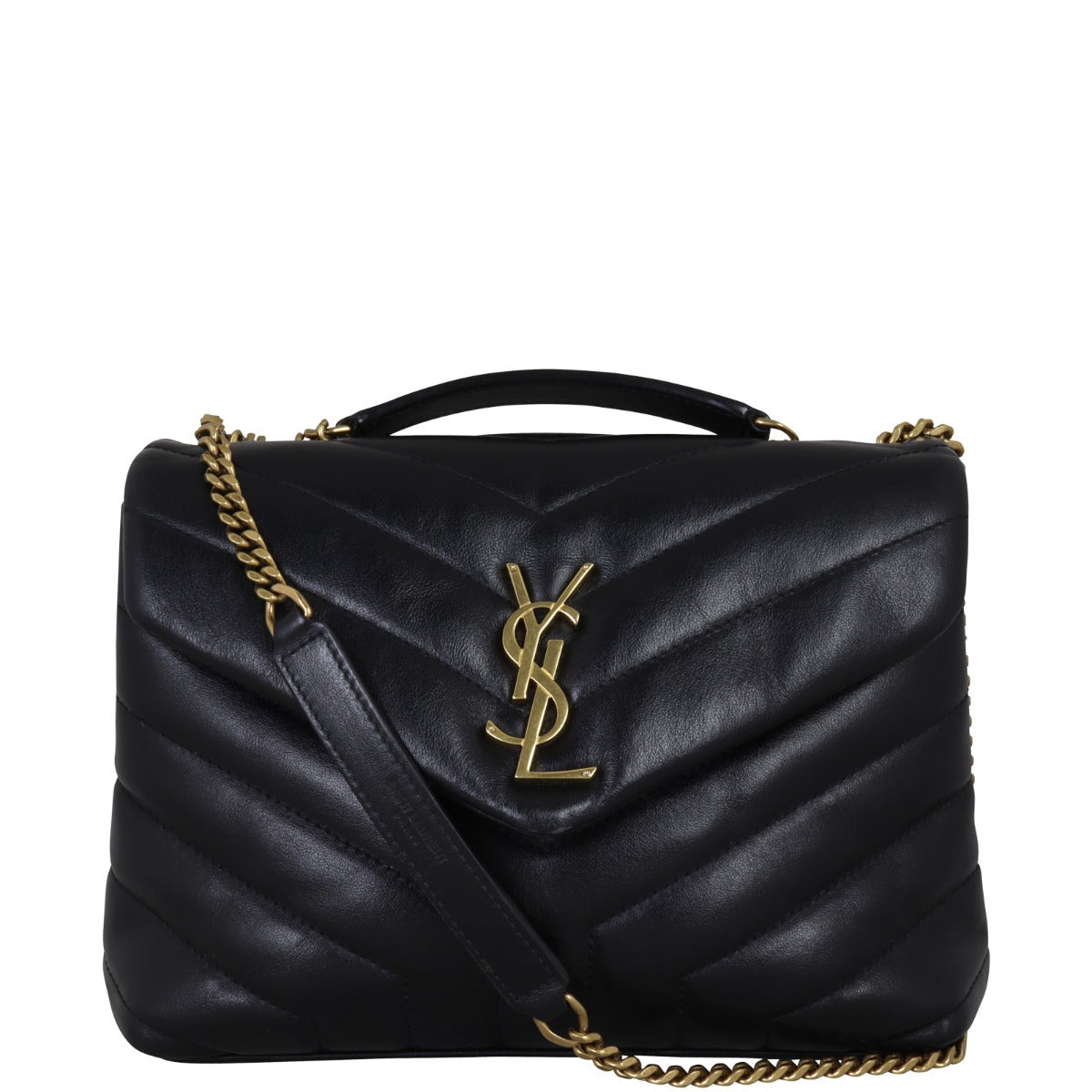 Saint Laurent Loulou Medium Front With Strap