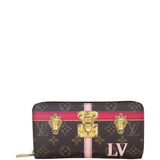 Louis Vuitton Zippy Wallet Monogram Summer Trunks Front