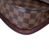 Louis Vuitton Wight Damier Ebene Corner Close Up