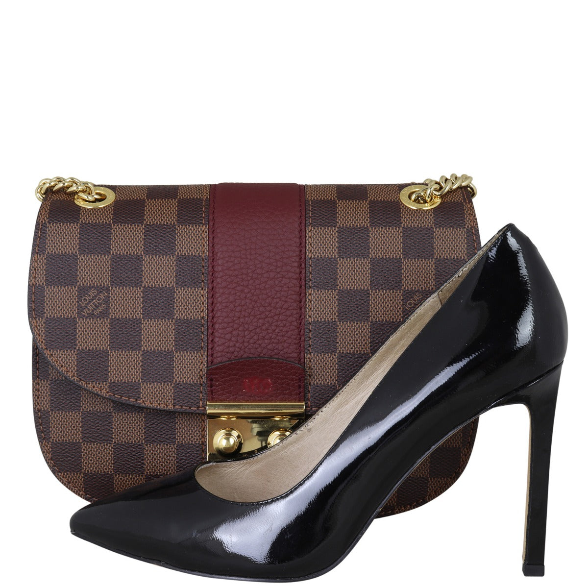 Louis Vuitton Wight Damier Ebene Shoe