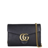 Gucci GG Marmont Wallet on Chain Front With Chain