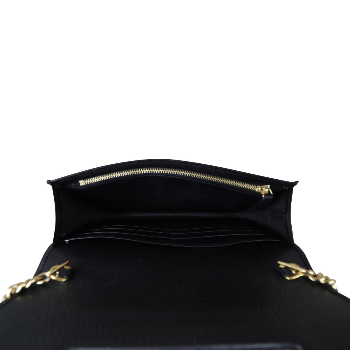 Gucci GG Marmont Leather Mini Chain Bag Whole Interior