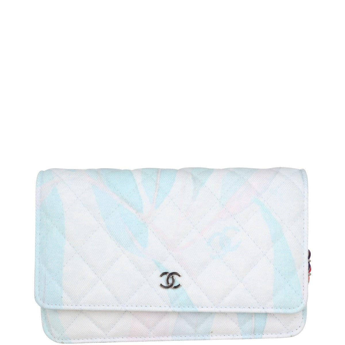 Chanel CC Wallet on Chain Front