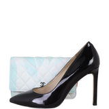 Chanel CC Wallet on Chain Shoe