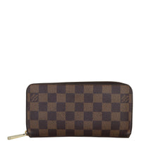 Louis Vuitton Zippy Wallet Damier Ebene Front