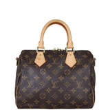 Louis Vuitton Speedy 25 Bandouliere Monogram Front