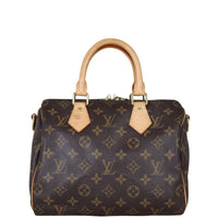 Louis Vuitton Speedy 25 Bandouliere Monogram Front