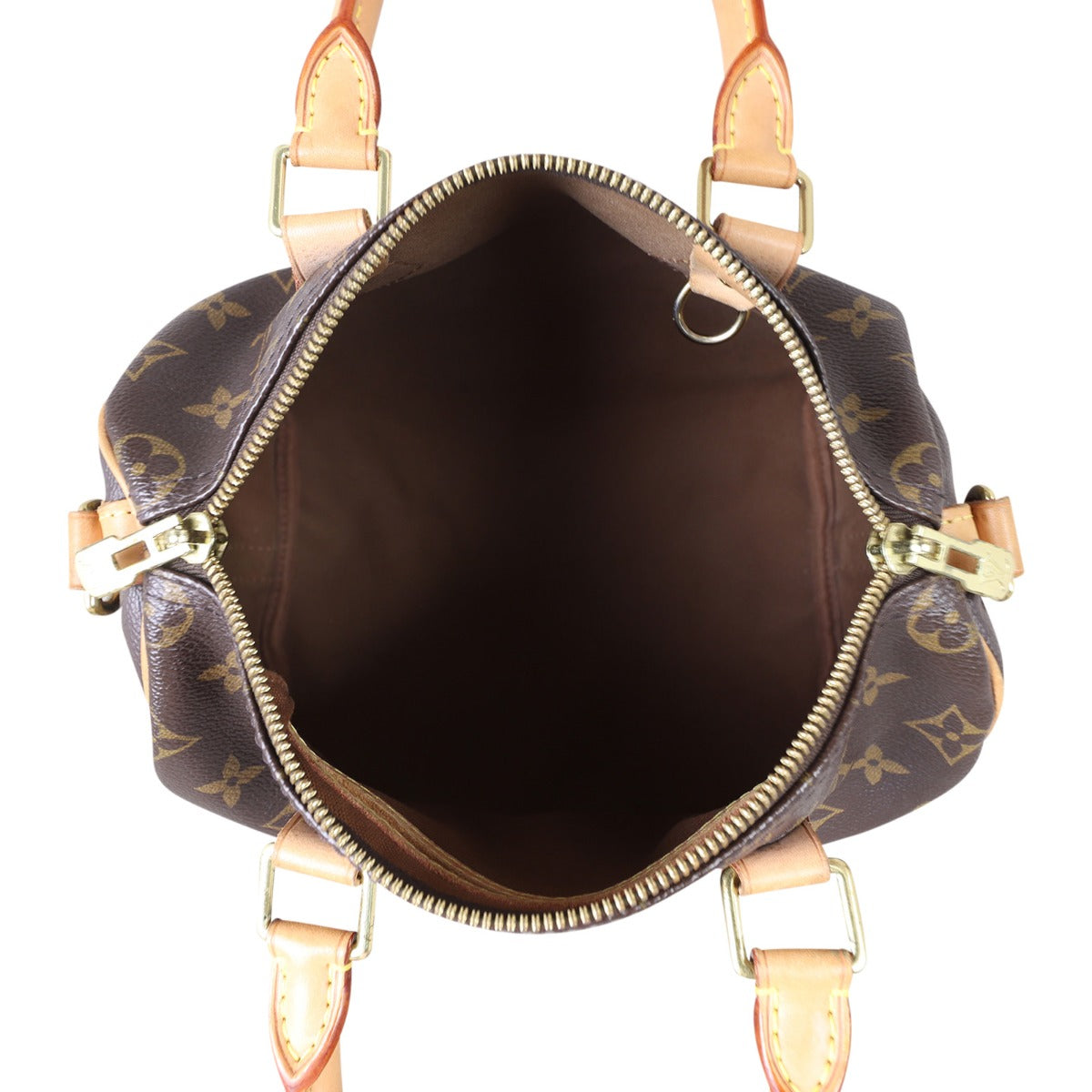 Louis Vuitton Speedy 25 Bandouliere Monogram Whole Interior