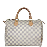Louis Vuitton Speedy Damier Azur Front