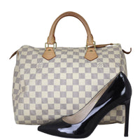 Louis Vuitton Speedy Damier Azur Shoe