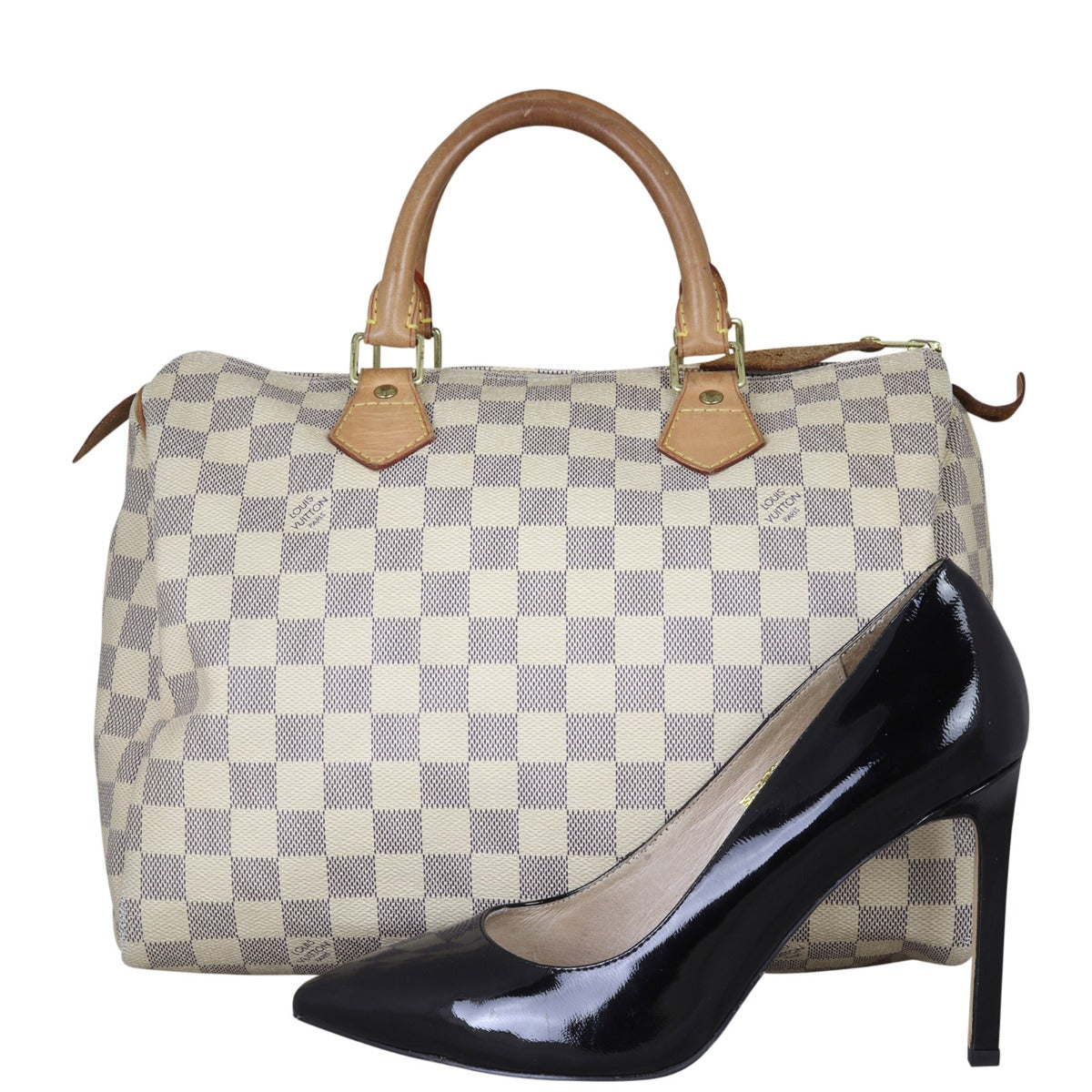 Louis Vuitton Speedy Damier Azur Shoe