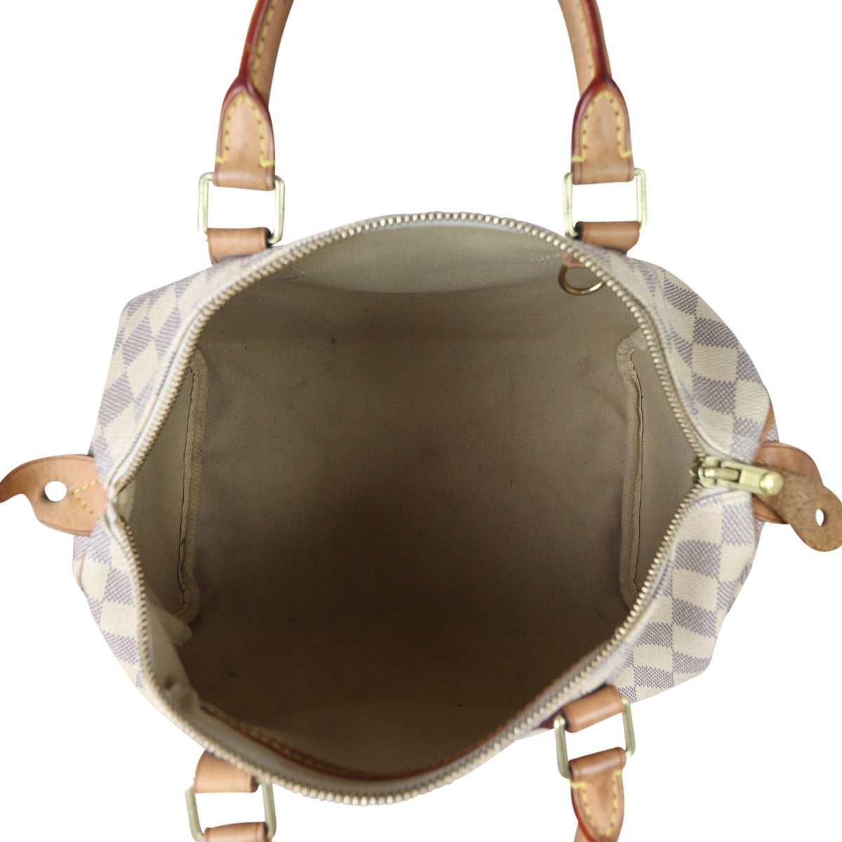 Louis Vuitton Speedy Damier Azur Whole Interior