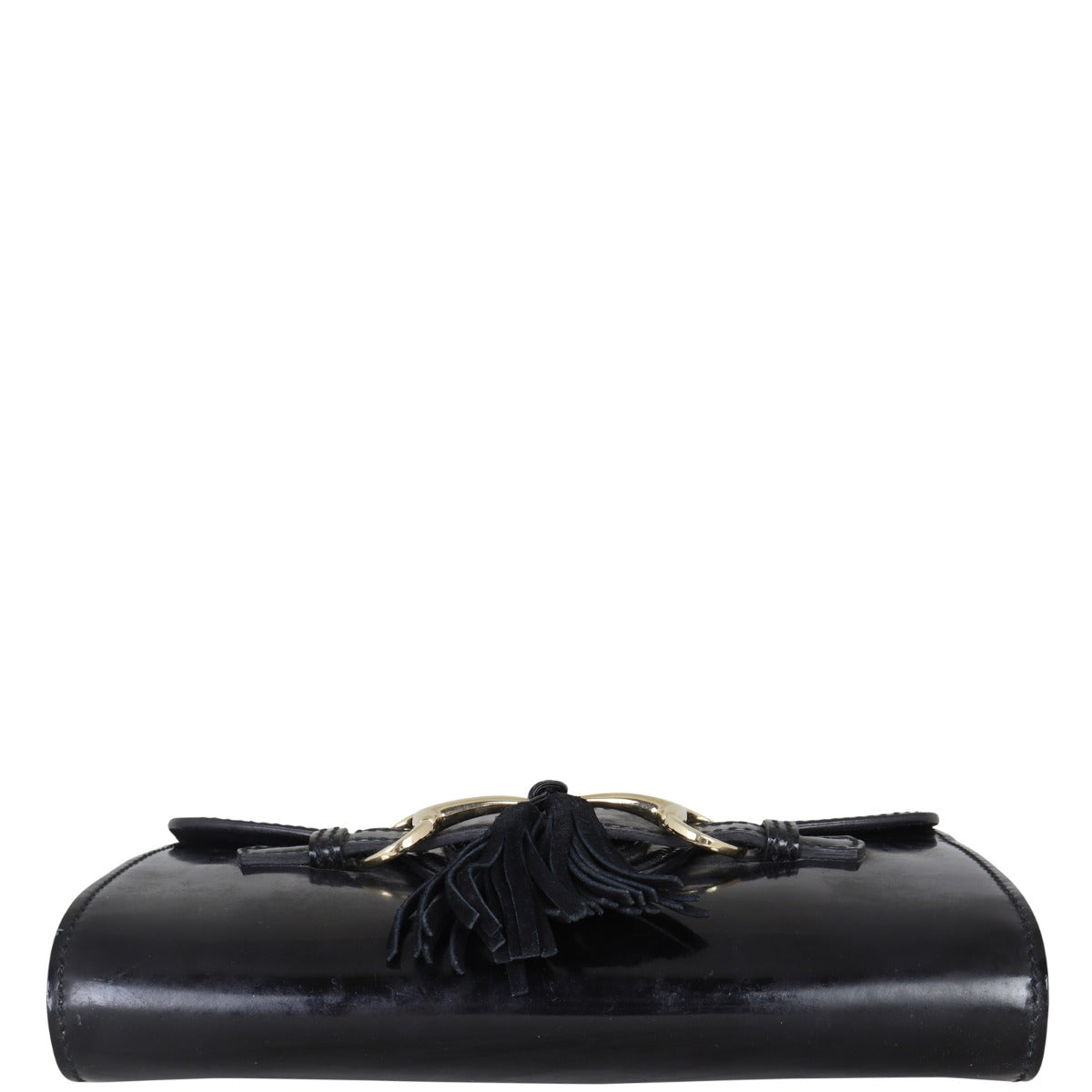 Gucci Emily Patent Mini Chain Shoulder Bag Base