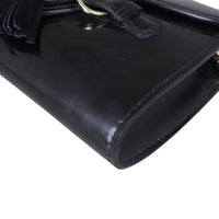 Gucci Emily Patent Mini Chain Shoulder Bag Corner Close Up