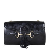 Gucci Emily Patent Mini Chain Shoulder Bag Front