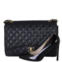 Chanel Classic Double Flap Jumbo Shoe