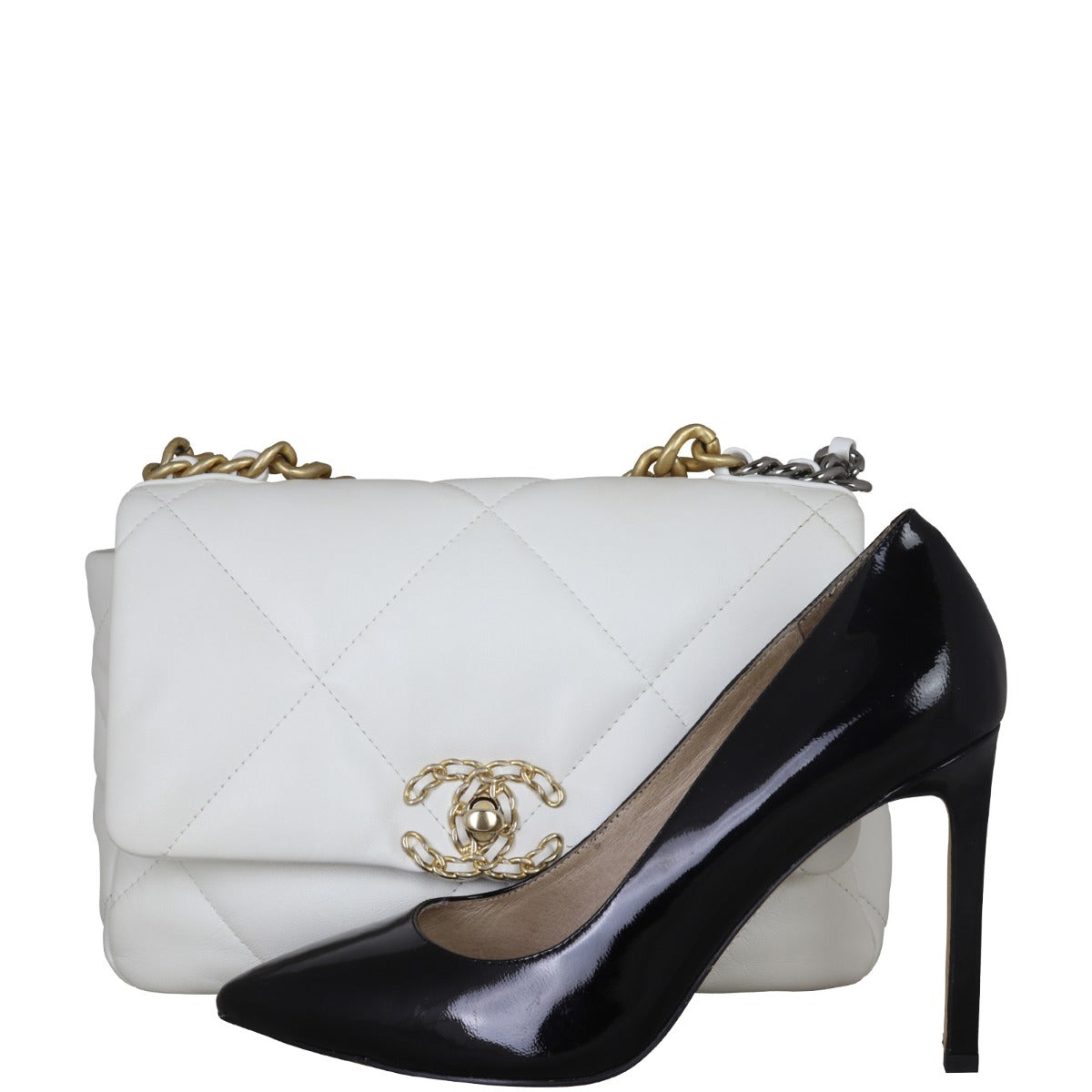 Chanel 19 Flap Bag Medium Shoe