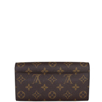 Louis Vuitton Sarah Wallet Monogram Back