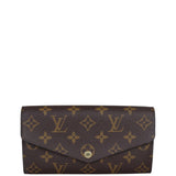 Louis Vuitton Sarah Wallet Monogram Front