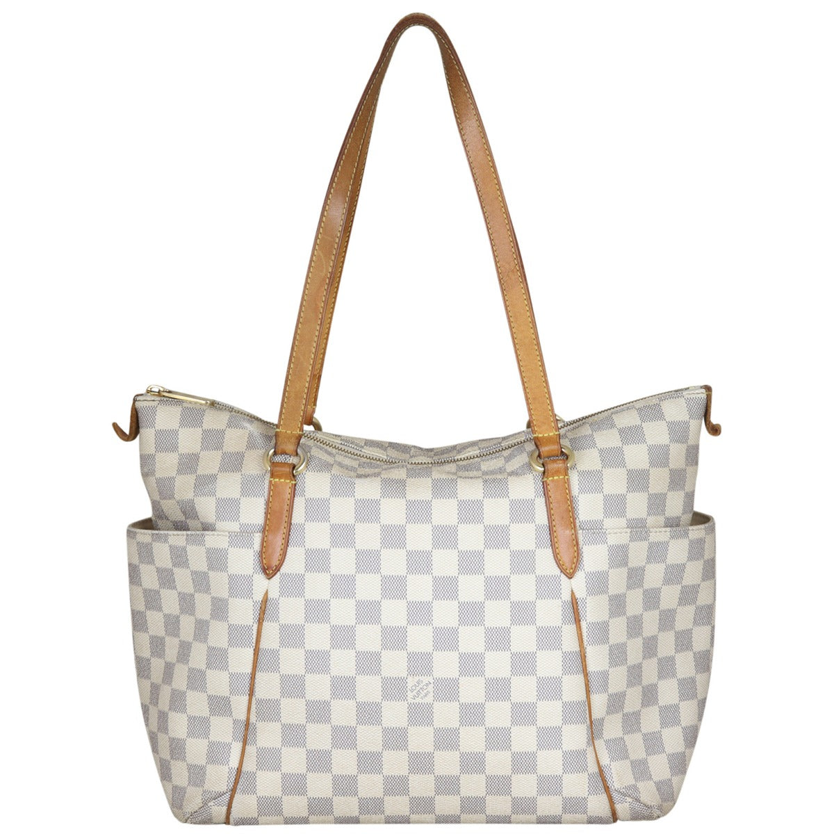 Louis Vuitton Totally MM Damier Azur Back