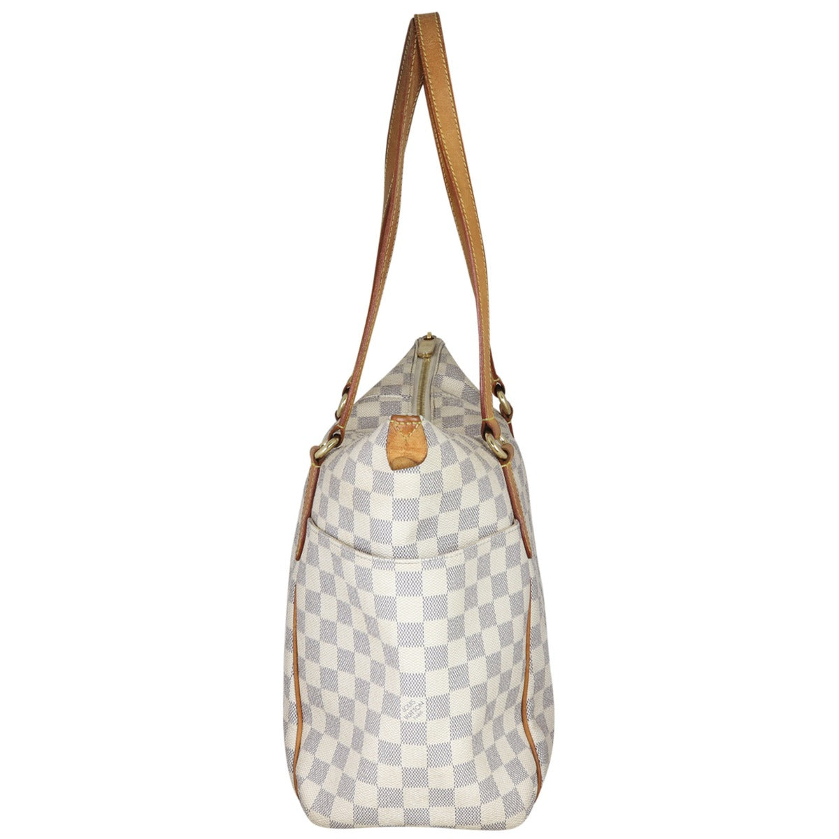 Louis Vuitton Totally MM Damier Azur Side