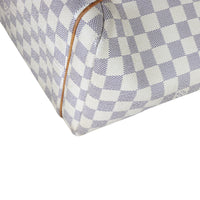 Louis Vuitton Totally MM Damier Azur Corner Close Up