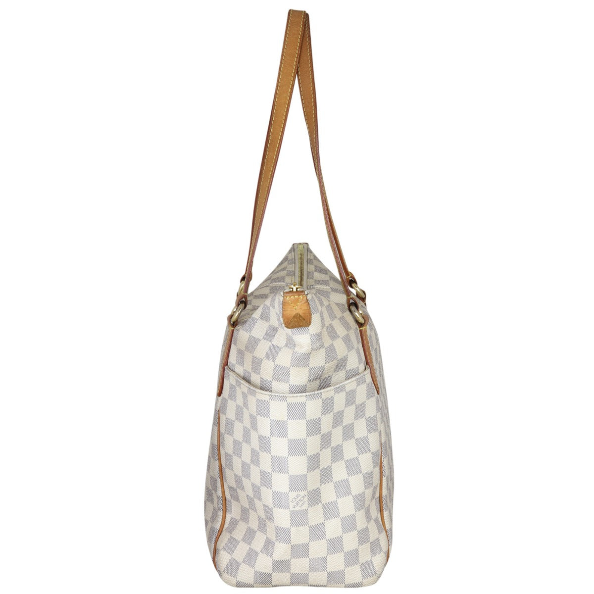 Louis Vuitton Totally MM Damier Azur Side