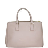 Prada Saffiano Lux Galleria Double Zip Tote Medium Back