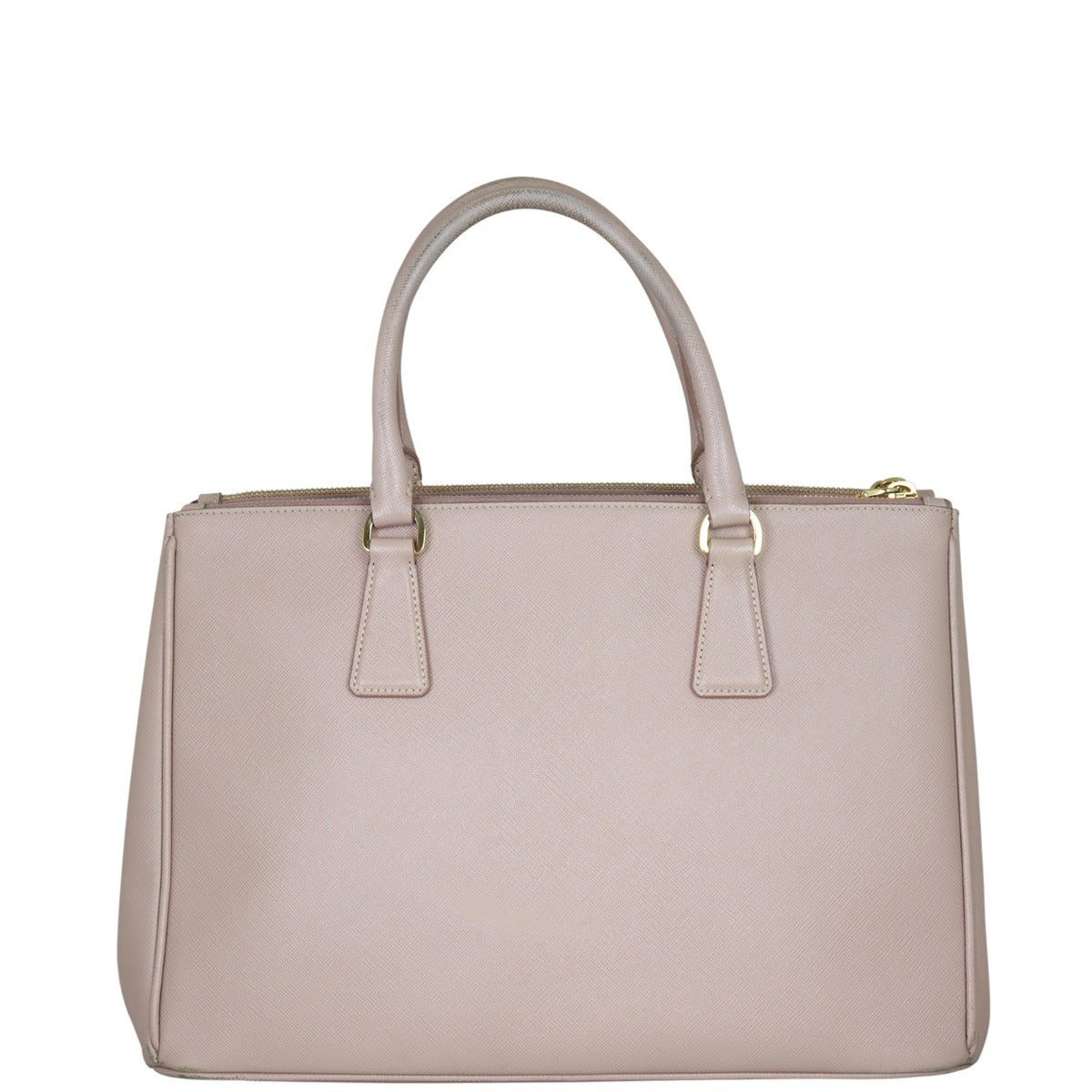 Prada Saffiano Lux Galleria Double Zip Tote Medium Back