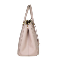 Prada Saffiano Lux Galleria Double Zip Tote Medium Side