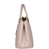 Prada Saffiano Lux Galleria Double Zip Tote Medium Side