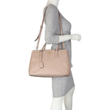 Prada Saffiano Lux Galleria Double Zip Tote Medium Mannequin