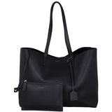 Saint Laurent Shopping Tote Front With Pouch