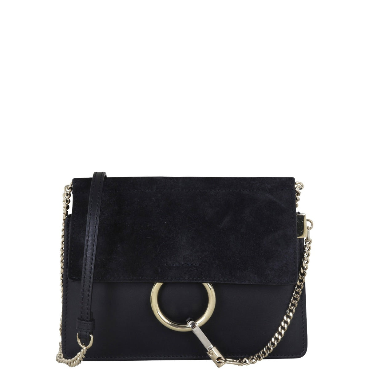 Chloe Faye Mini Chain Bag Front With Chain