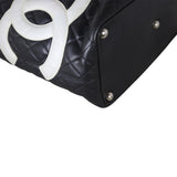 Chanel Ligne Cambon Large Tote Corner Close Up