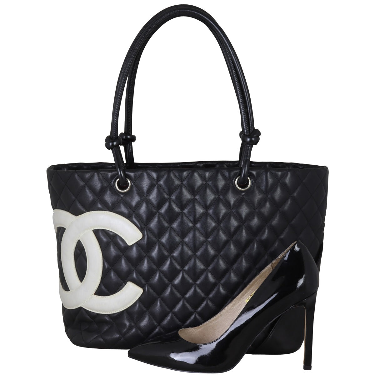 Chanel Ligne Cambon Large Tote Shoe