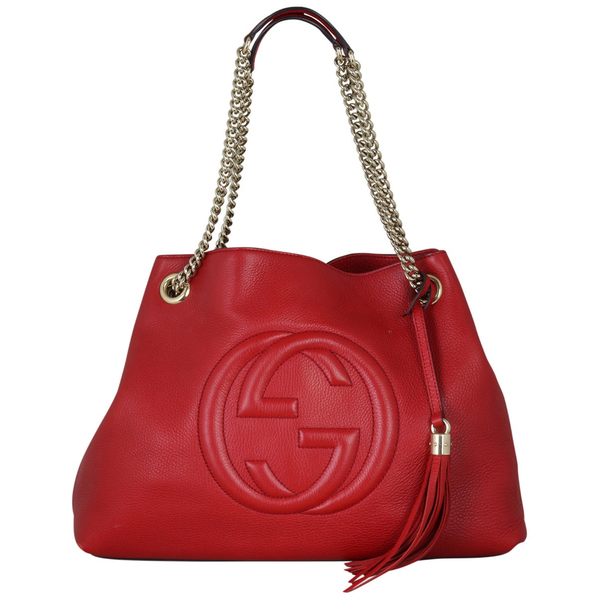 Gucci Soho Chain Shoulder Bag Medium Front