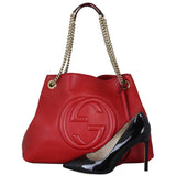 Gucci Soho Chain Shoulder Bag Medium Shoe