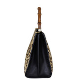 Gucci Nymphaea Top Handle Calf Hair Bag Side
