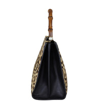 Gucci Nymphaea Top Handle Calf Hair Bag Side