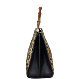 Gucci Nymphaea Top Handle Calf Hair Bag Side