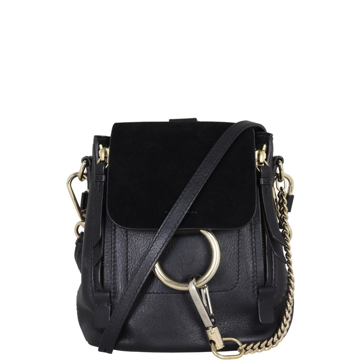 Chloe Faye Backpack Small Front with strap