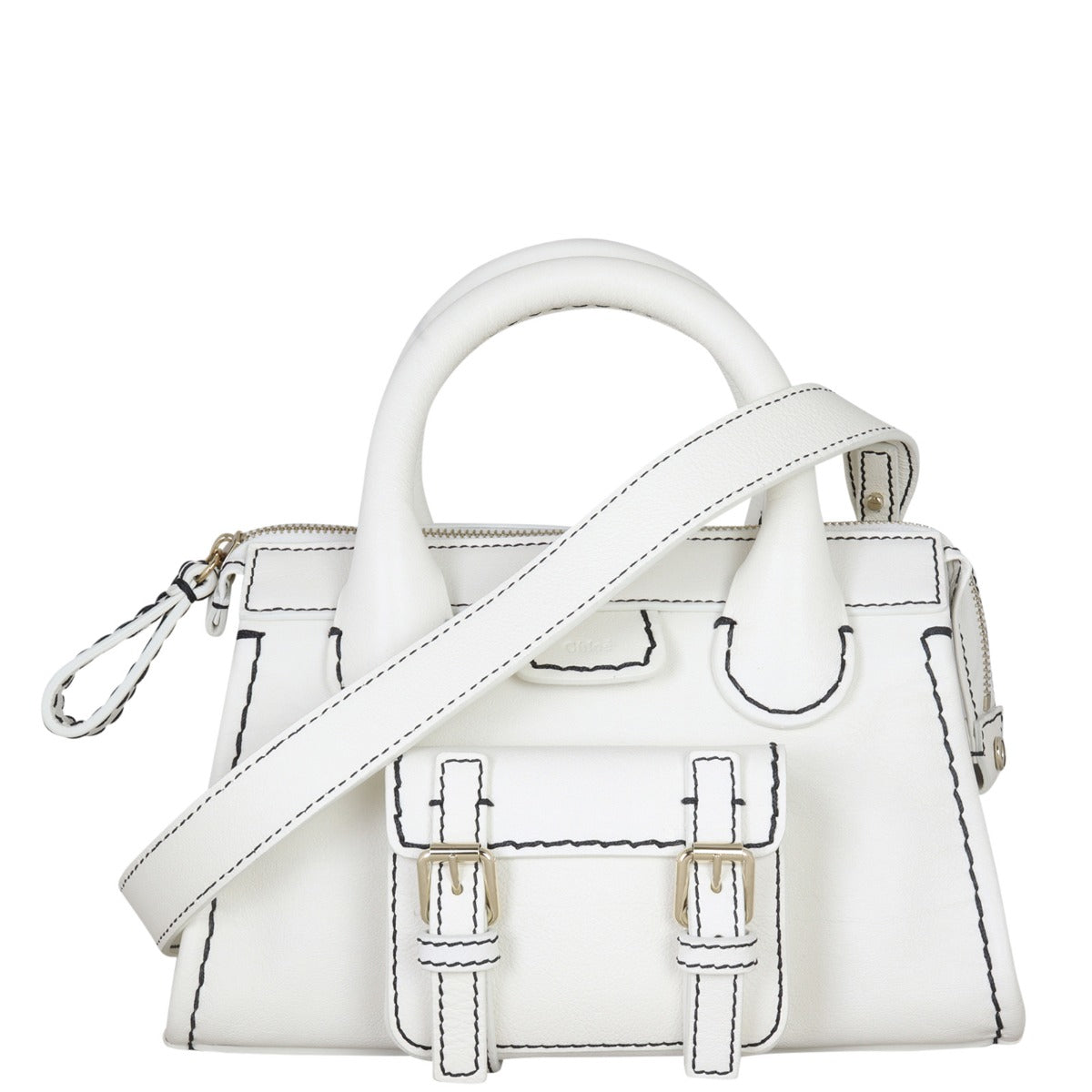 Chloe Edith Mini Bag Front With Strap