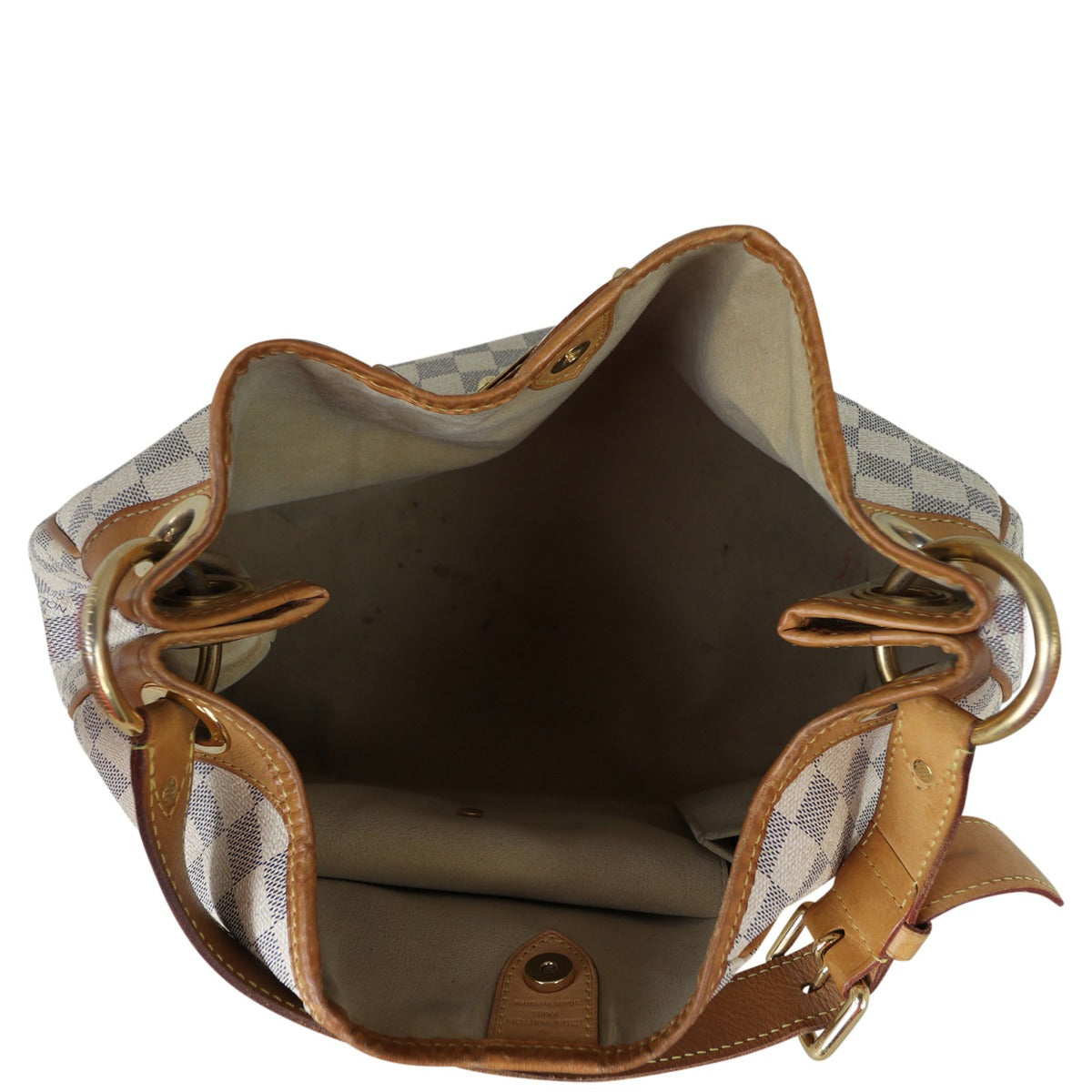 Louis Vuitton Galliera PM Damier Azur Whole Interior